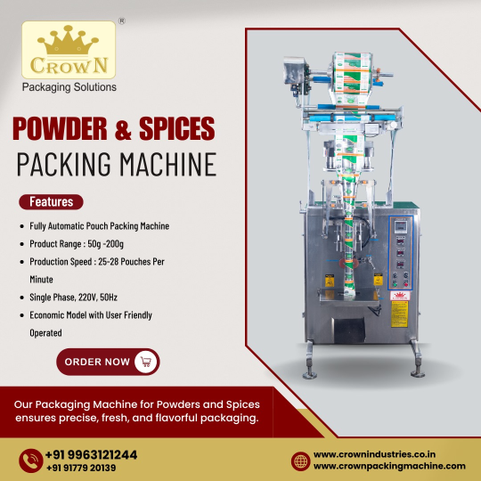 POWDER AND SPICES PACKING MACHINE