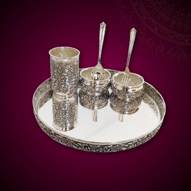 silver plate set