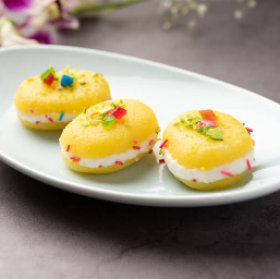 Apple Bengali Malai Sandwich