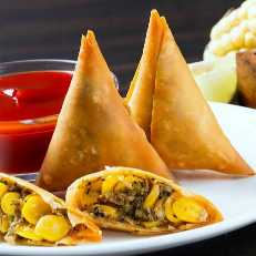corn samosa