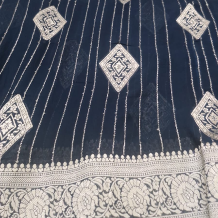 Printed Georgette  Sarees