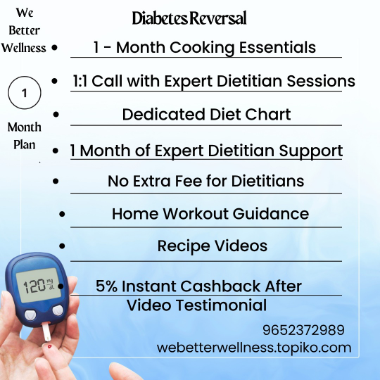 1 Month Diabetes Plan