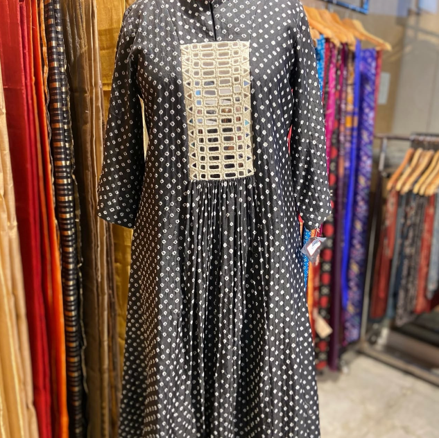 Mirror Work Kurta