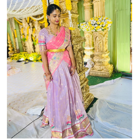 Customized Half Saree