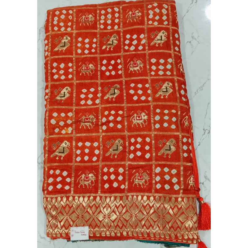 Bandhini Goergette checks Orange