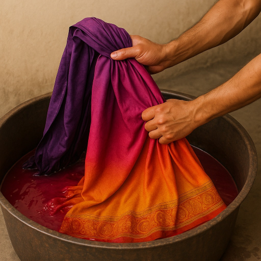 Saree Dyeing