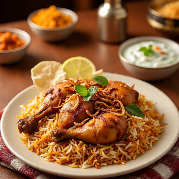 Chicken 65 Biryani