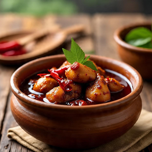 Gongura Chicken Pickle