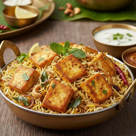 Panner Biryani