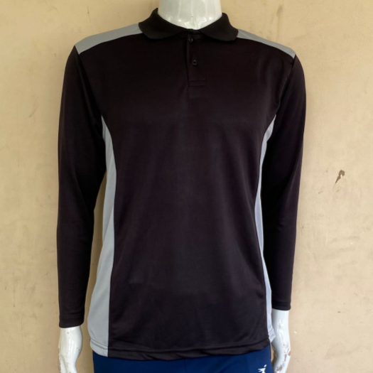 Sports TShirt Full Hands Black
