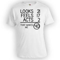 Birthday TShirt White
