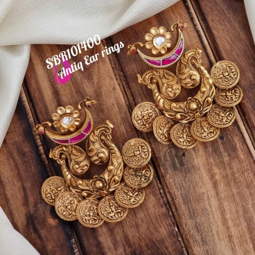 Antique Lakshmi Devi Earrings