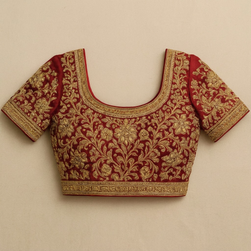 Zardosi Maggam Blouse
