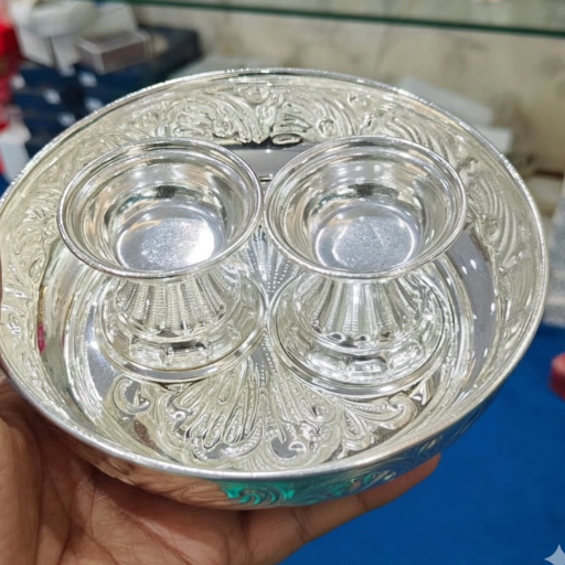 Diya with plate