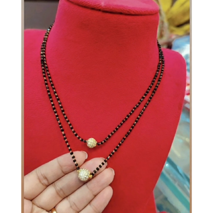 Black beads chain