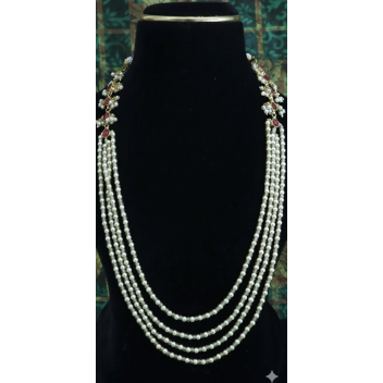 Jadakundan pearls chain