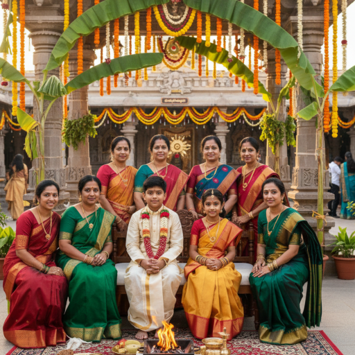 Dhoti Saree Ceremony