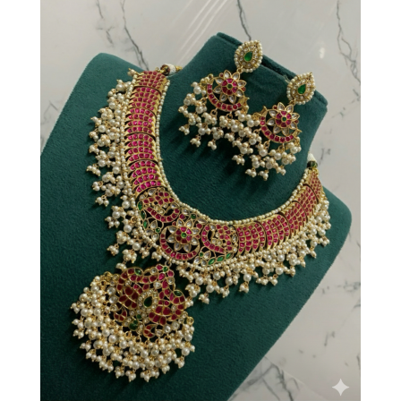Jadakundan neckset