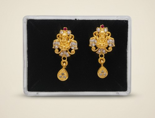 Jhumka or cubic zirconia