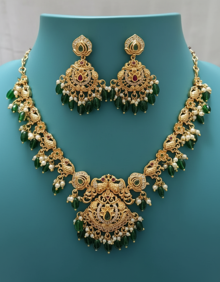 Gold plated necklace