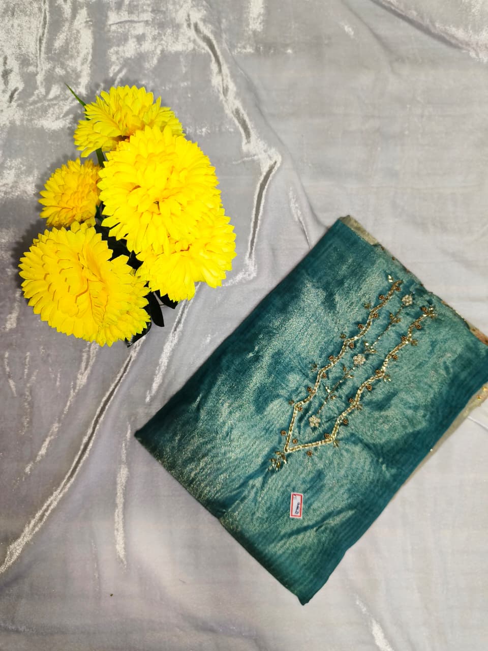 Soft Elegant Organza Dress Material