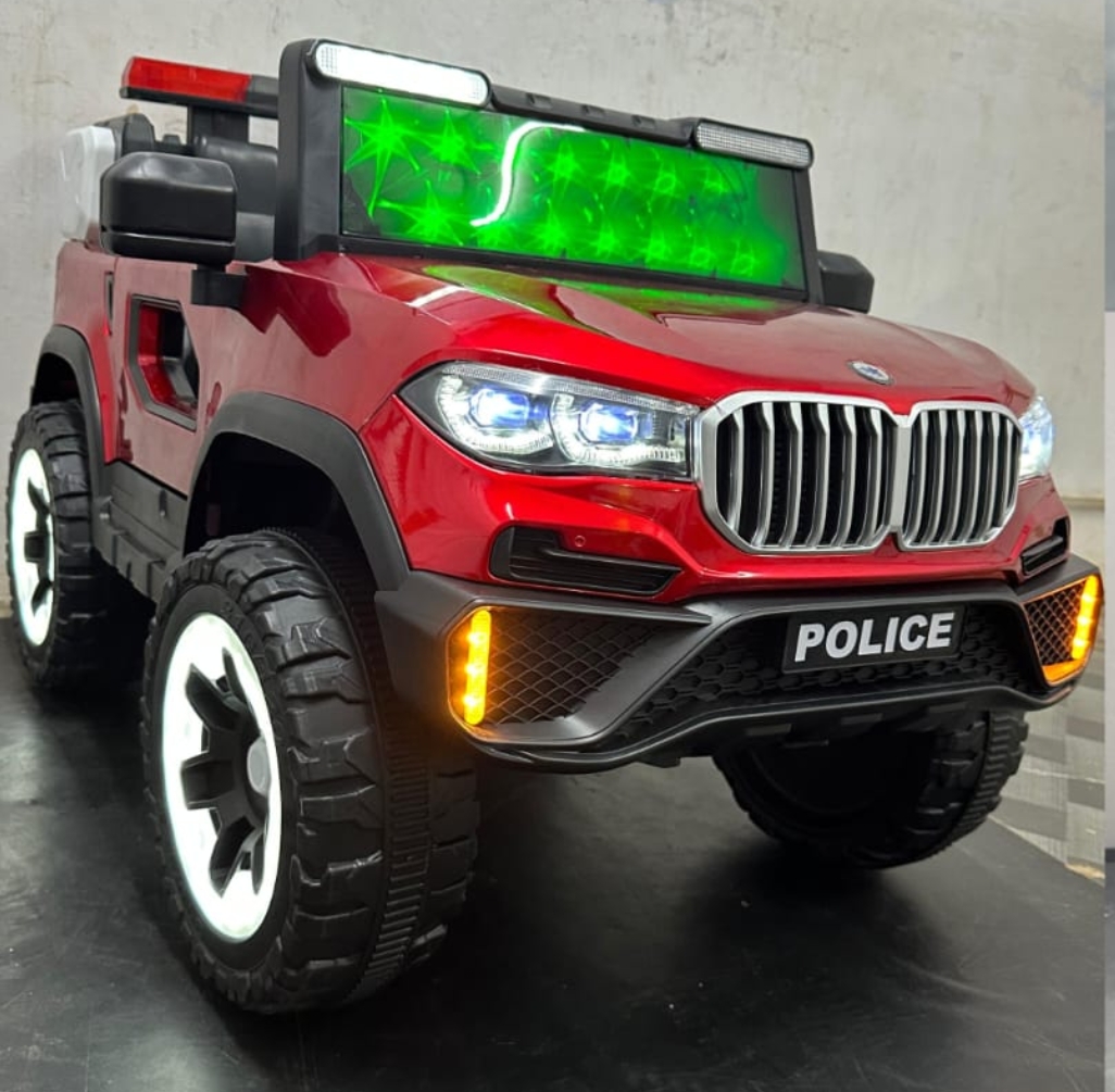 SAFAA TOYS WHEEL LIGHTING POLICE BIG JEEP 4*4