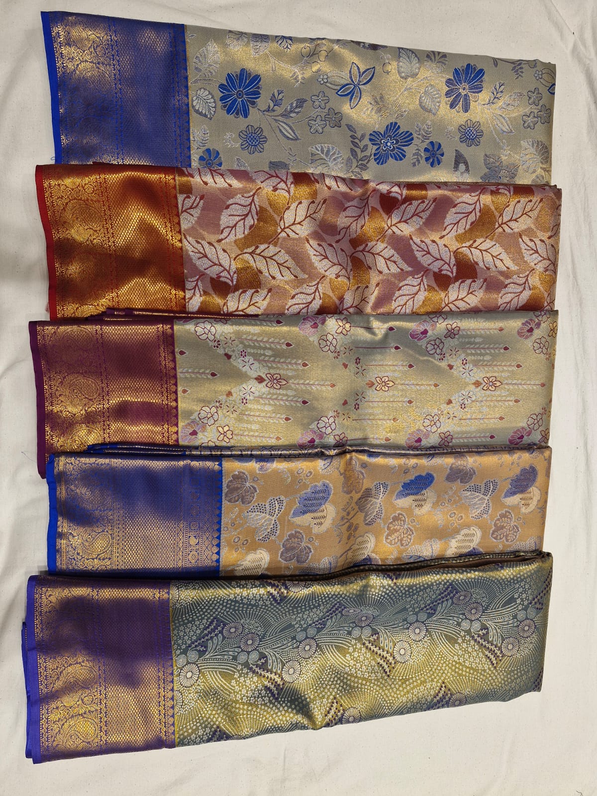 3 kommulu premium pattu sarees fine jerry quality