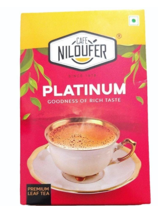 Cafe niloufer platinum leaf tea