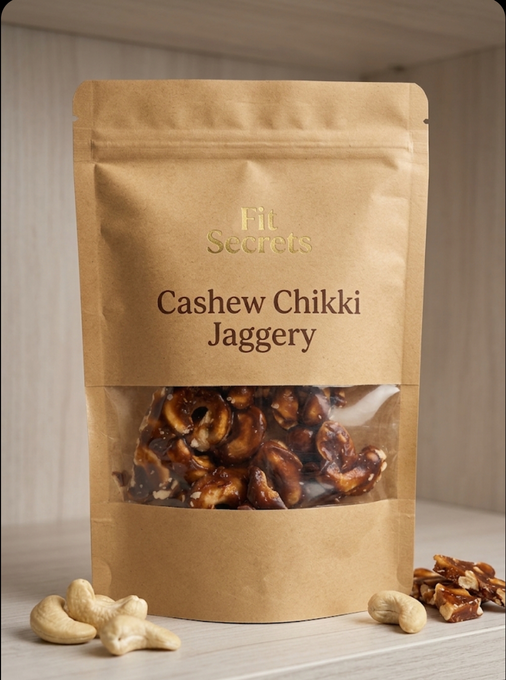 Cashew Chikki Jaggery