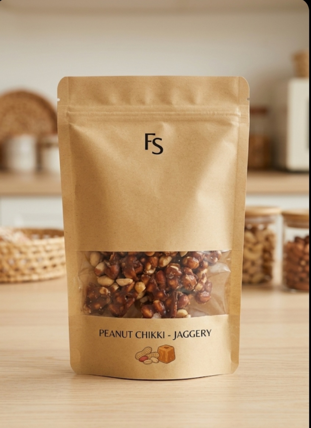 Peanut Chikki Jaggery