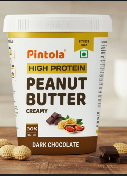 Pintola high protein peanut butter crunchy 510g