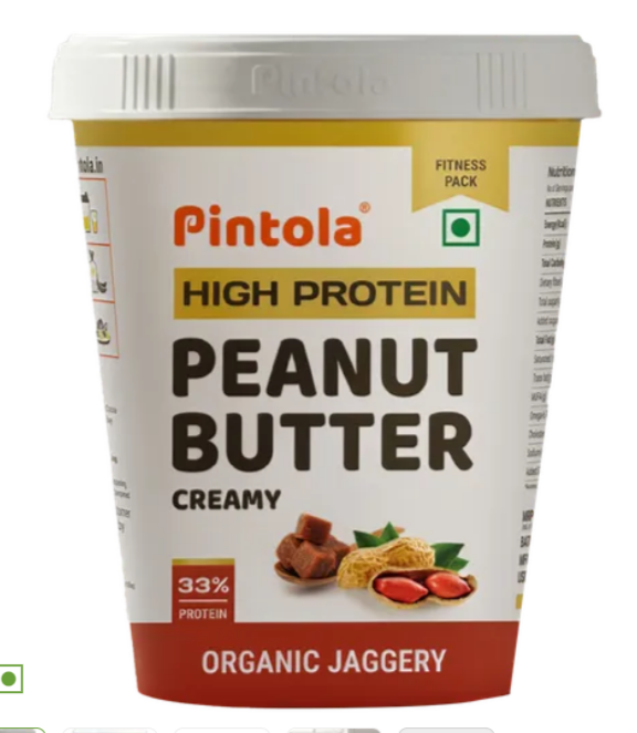Pintola high protein peanut butter creamy 1kg