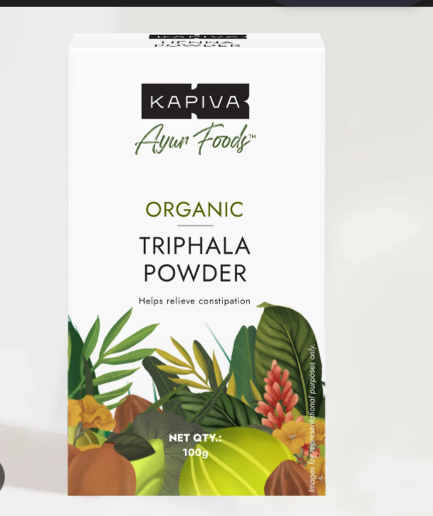 Kapiva ayur foods organic triphala powder 100g