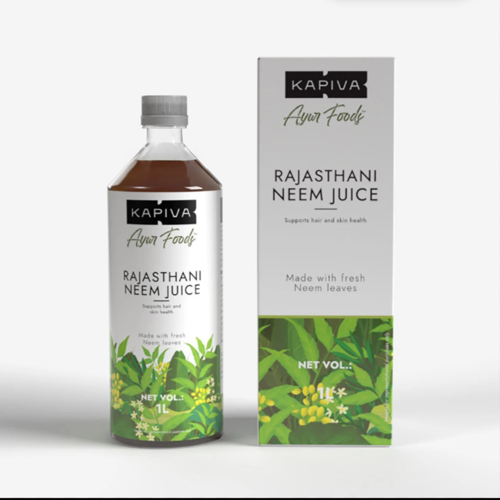 Kapiva ayur foods rajasthani neem juice 1L