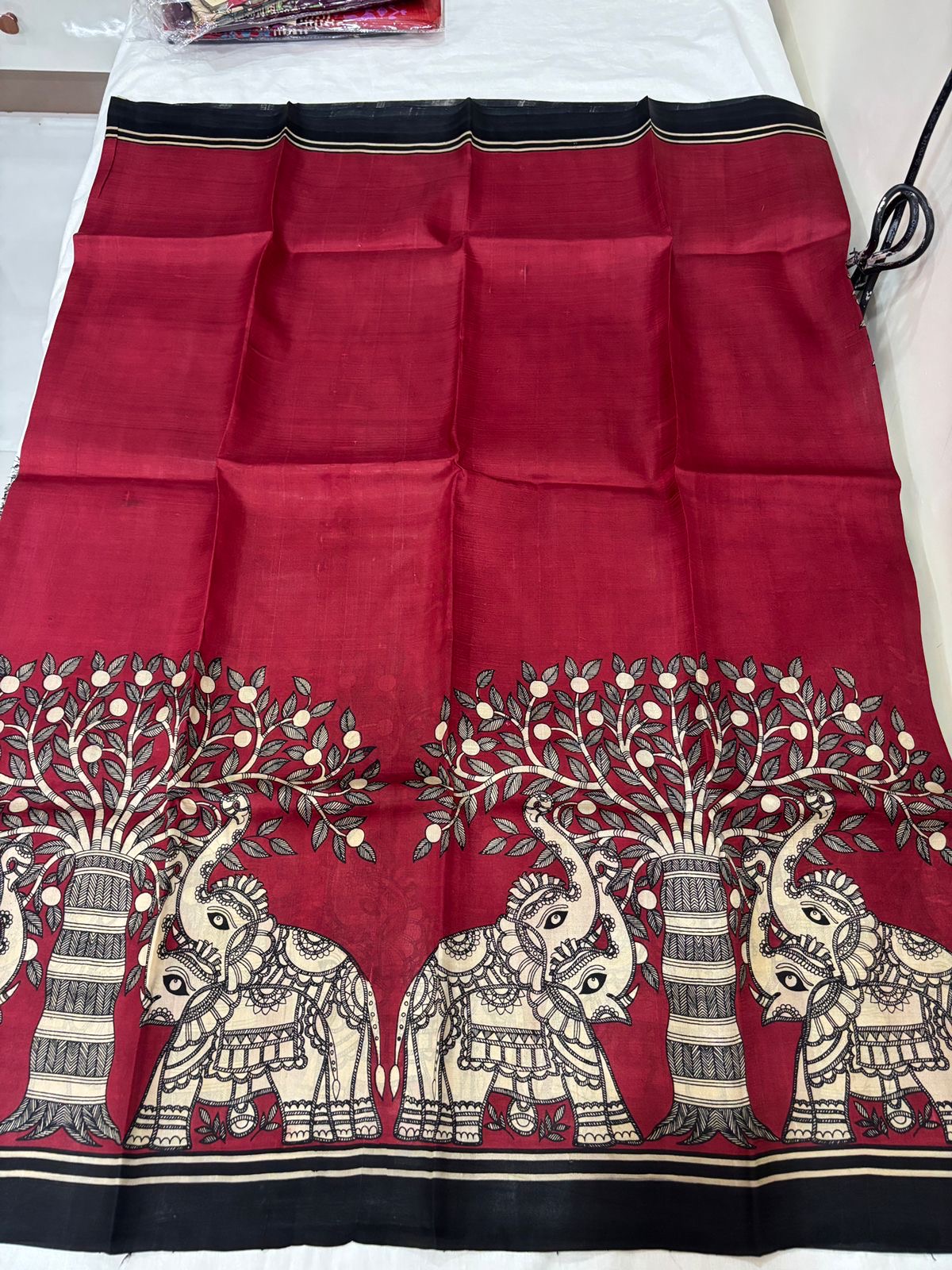 Pure silk designer