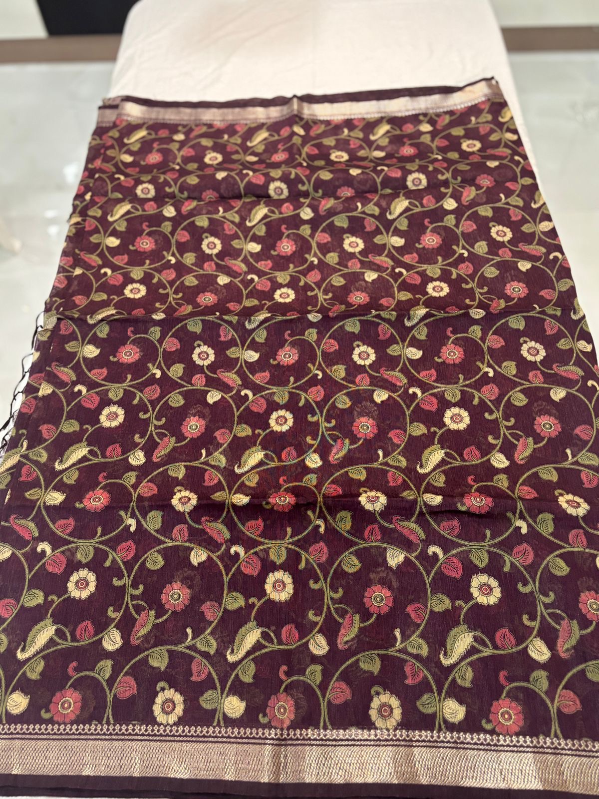 Muga tussar kalamkari