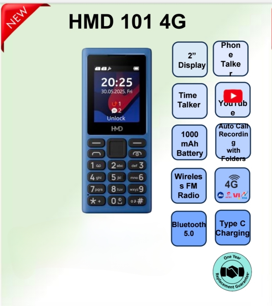 NOKIA 101 4G
