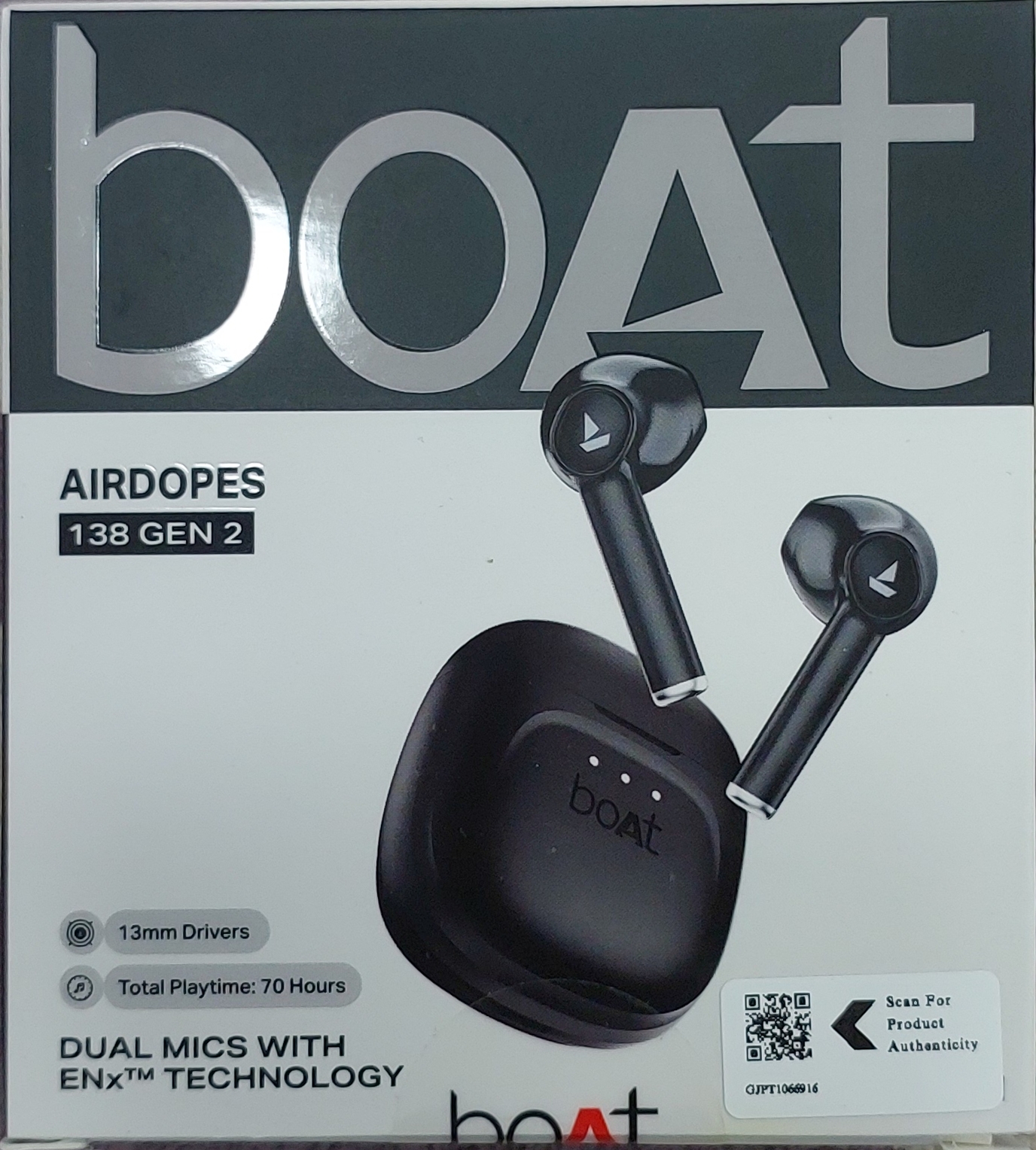 BOAT AIRDOPES 138 GEN2