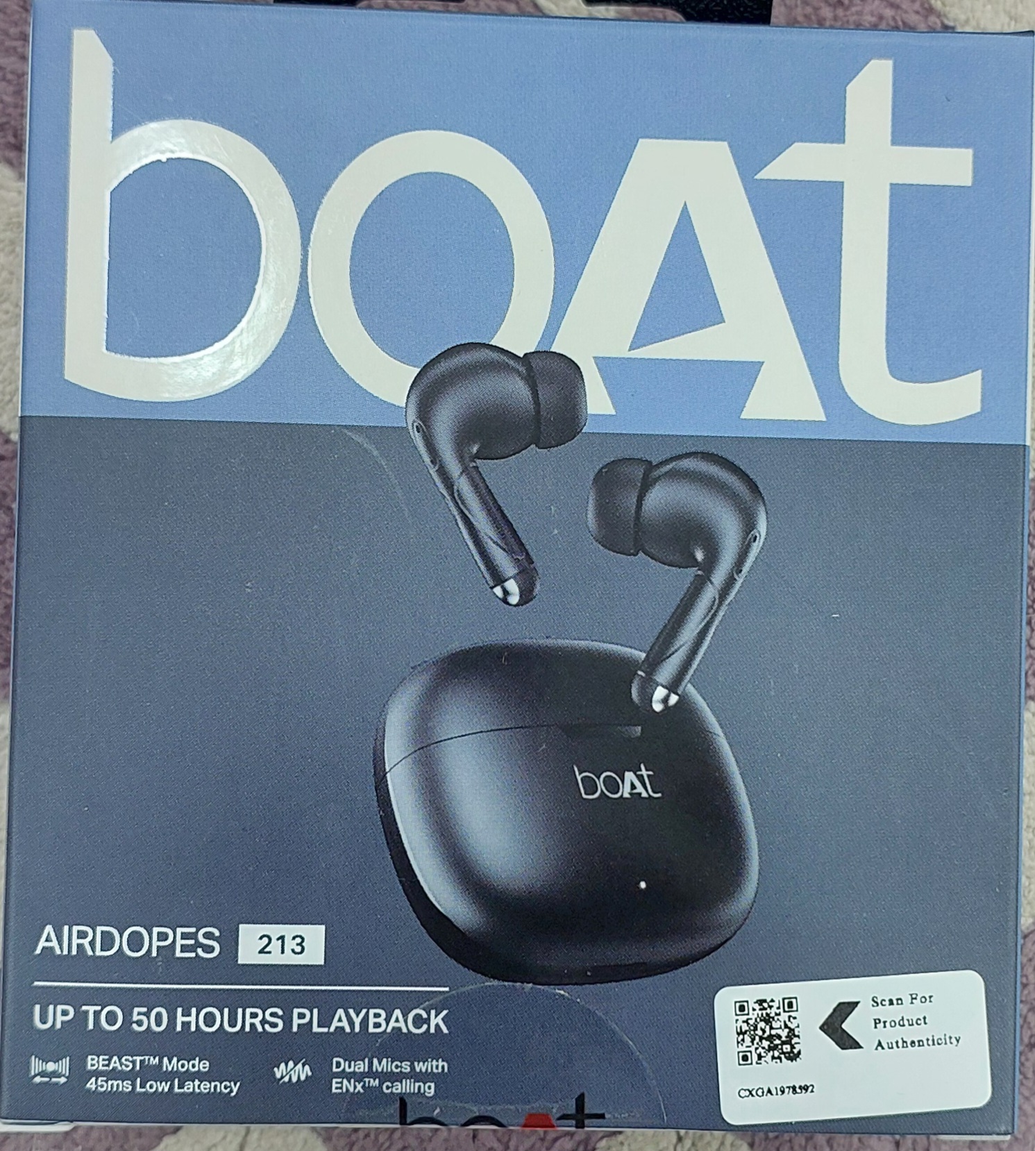 BOAT AIRDOPES 213