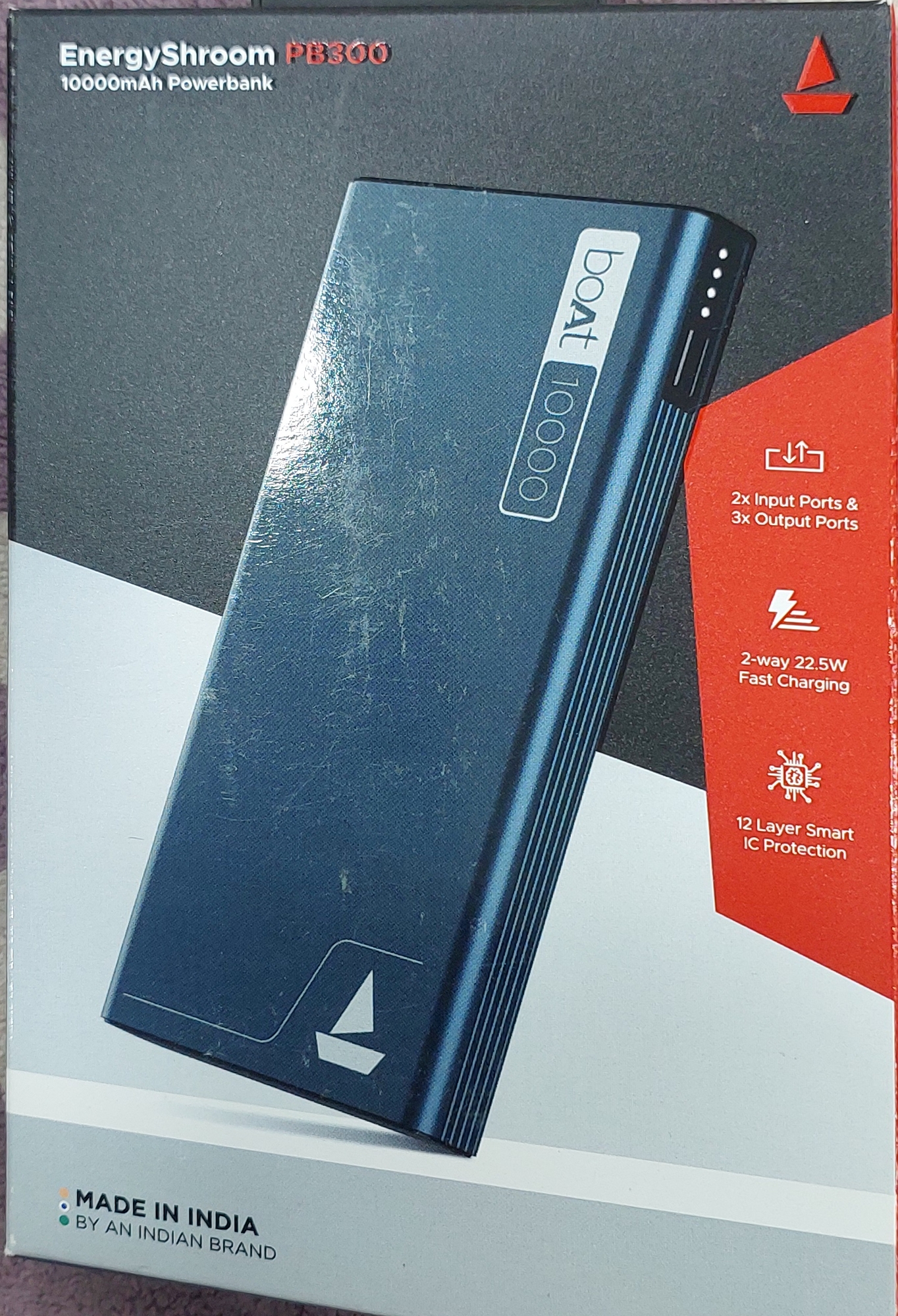 BOAT PB300 10000MAH POWER BANK