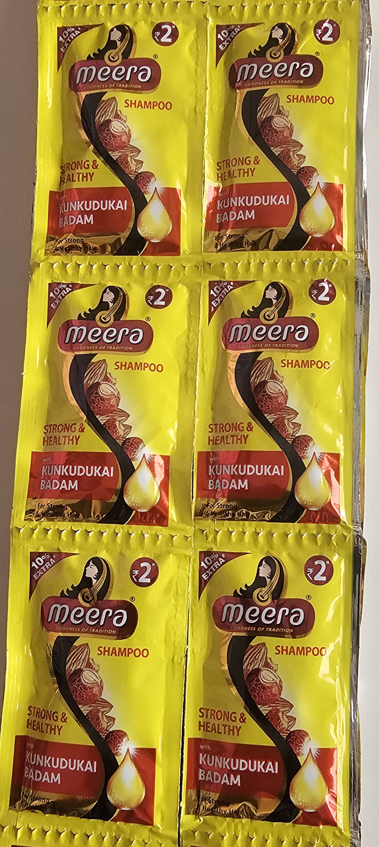 MEERA SHAMPOO (2 MRP 20PC)