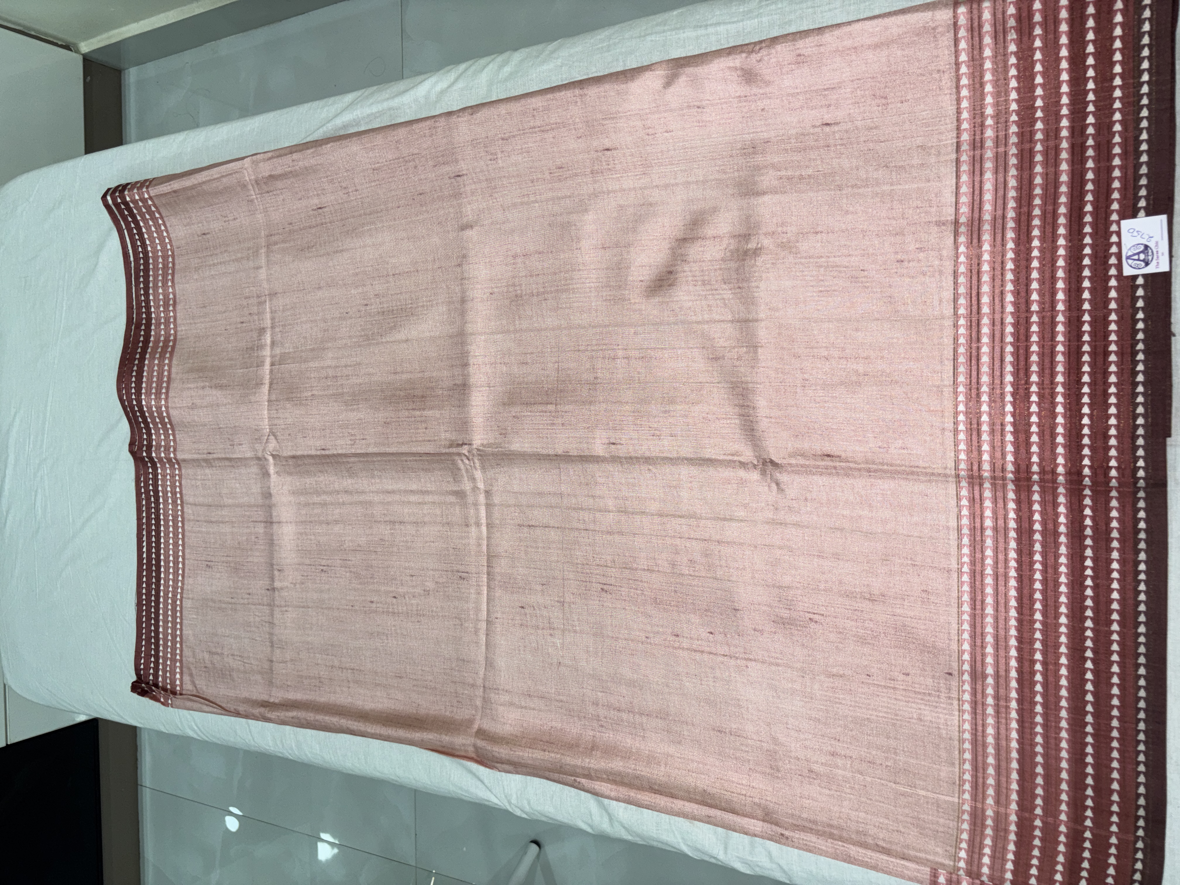 tussar thread work