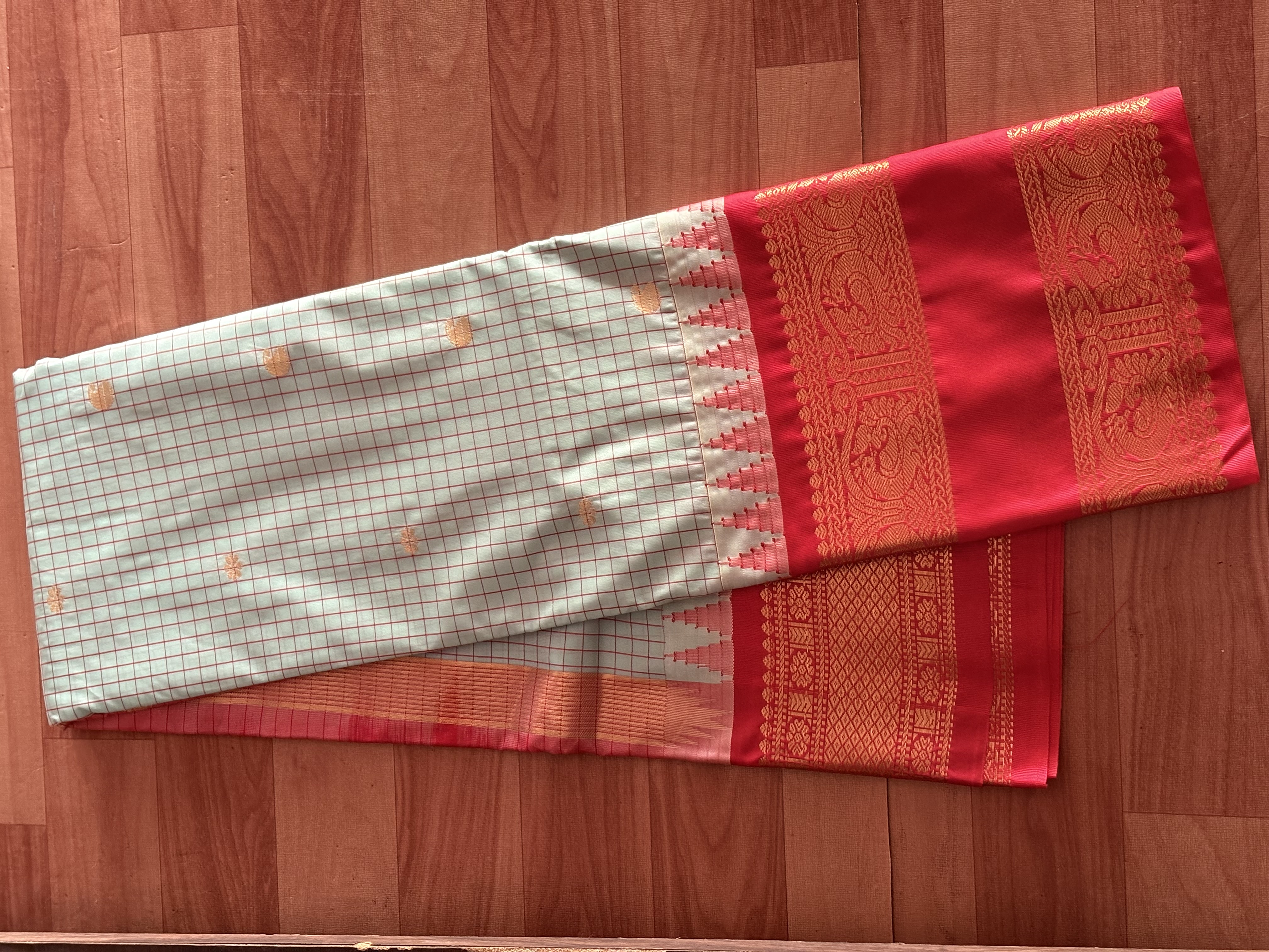 Semi Gadwal saree