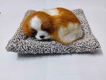 realistic sleeping dog