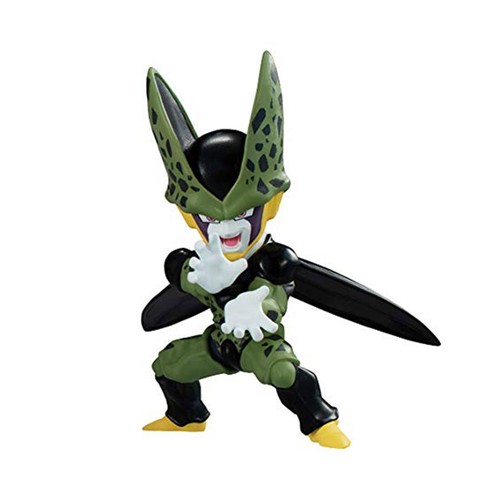 Miniature figure of the character Cell from the Dragon Ball Z anime series.  6cm