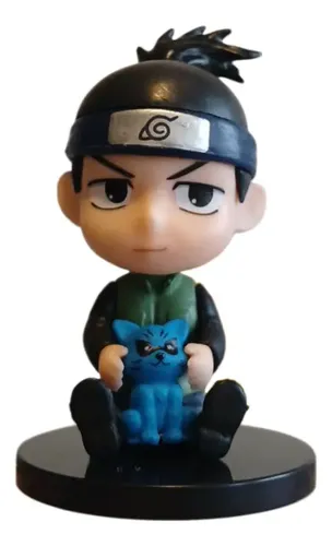 figure from the Naruto series, likely part of a keychain set Action Figure 7.cm