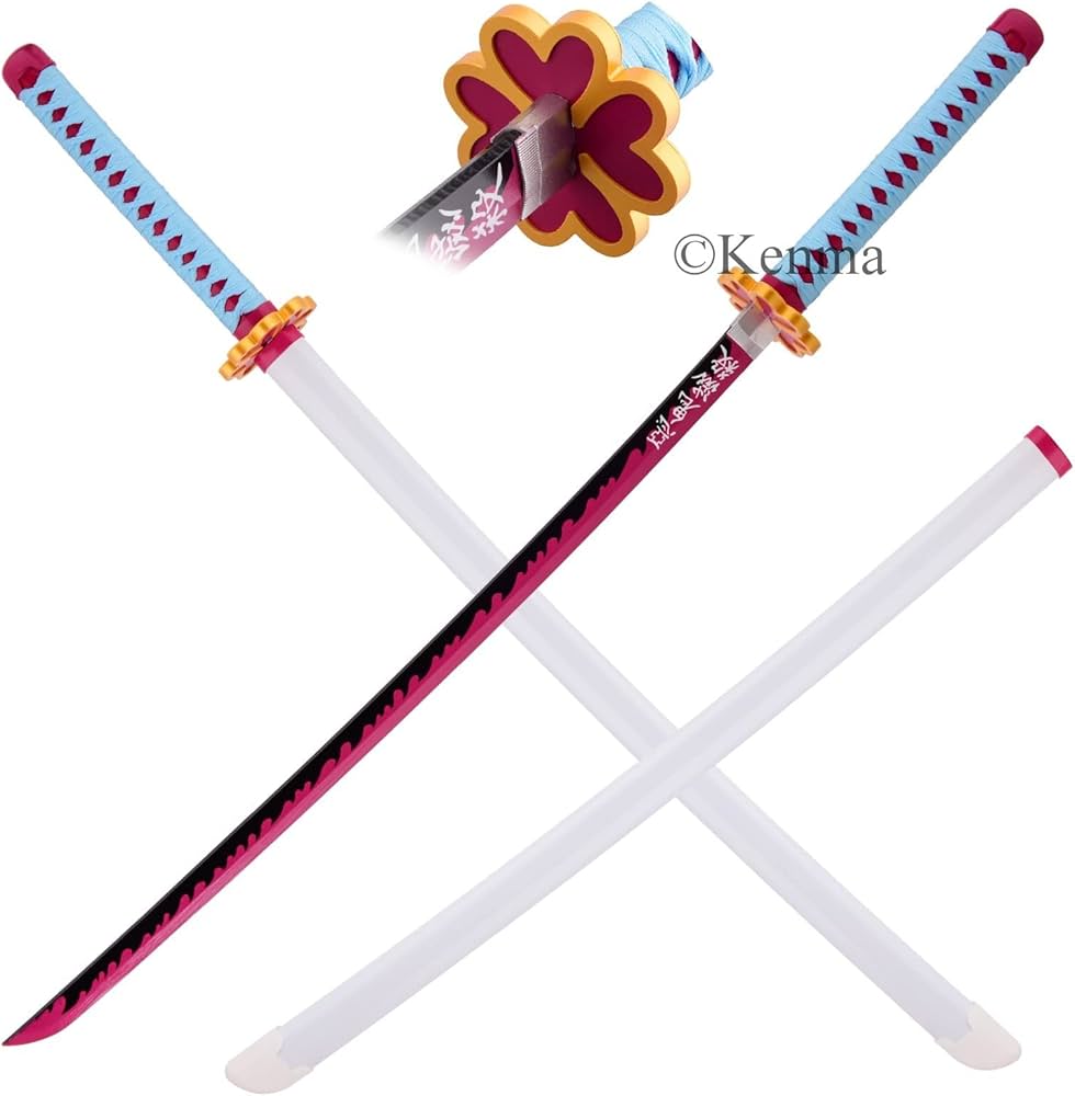 cosplay Mitsuri Kanroji Nichirin Sword With LED 1.4 CM