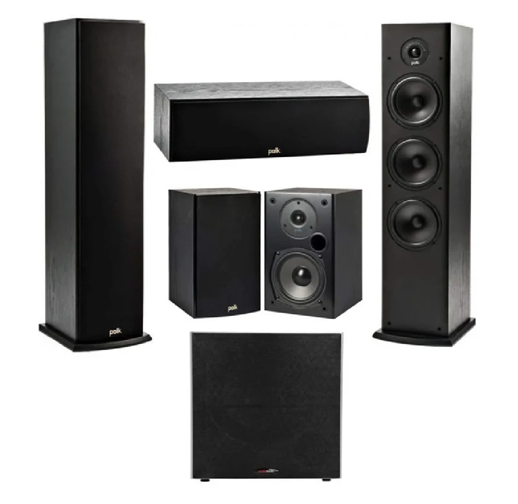 Polk Audio Fusion T50 - 5.1 Channel Home Theater Speaker Package