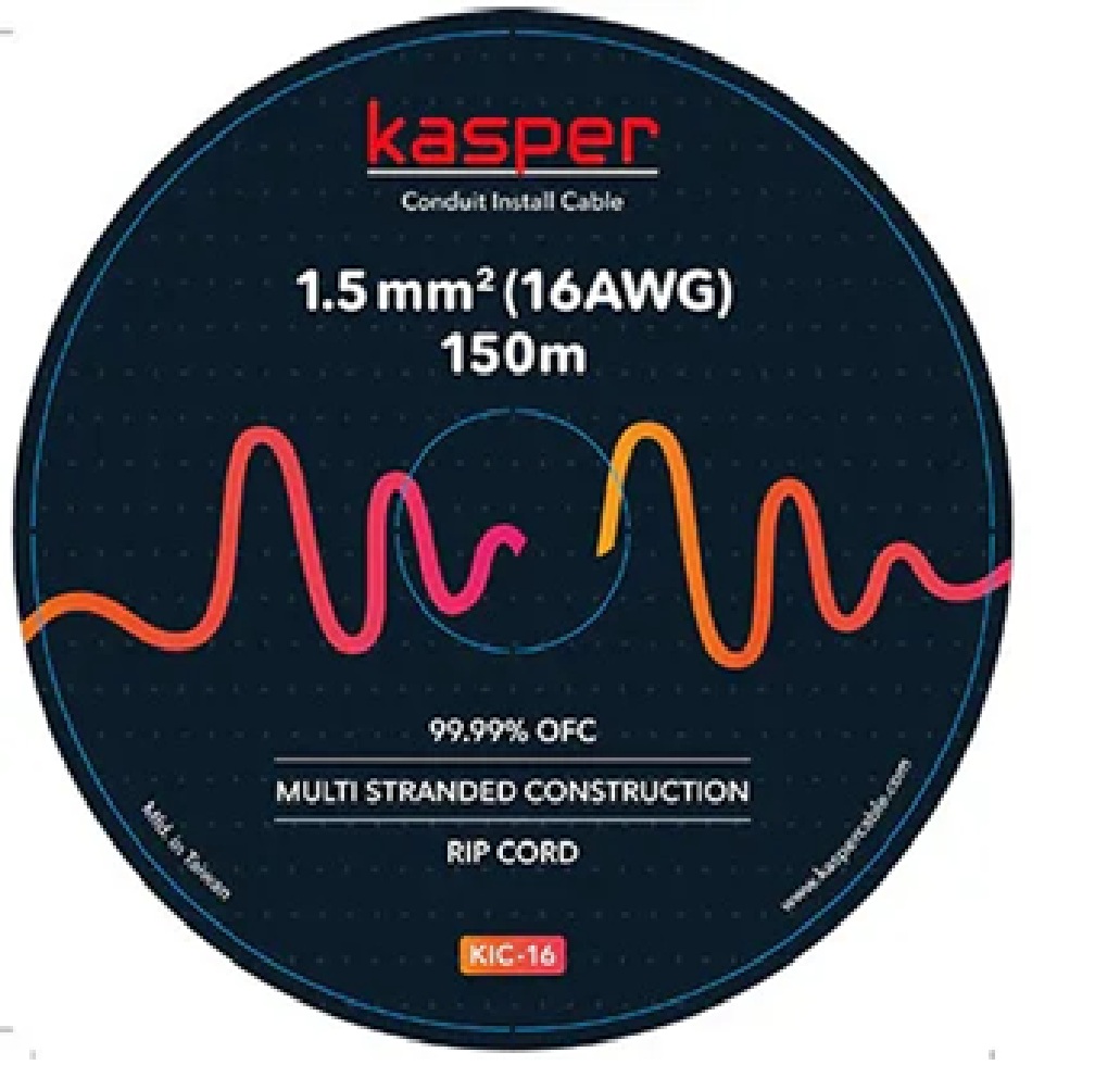 Kasper KIC-16/150 16AWG Speaker Cable (MATT WHITE)