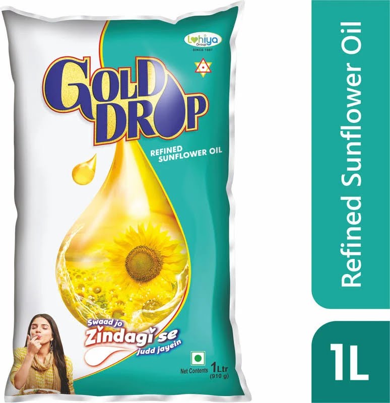 Gold Drop Refined Sunflower Oil